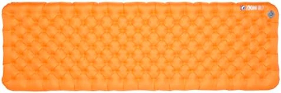 BIG AGNES Zoom UL, Insulated Sleeping Pad, Wide Long, Amber Glow, (25X78)