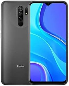 Xiaomi Redmi 9 64GB, 4GB RAM, 6.53" Full HD + AI Quad Camera, LTE Factory Unlocked Smartphone - International Version (Carbon Grey)