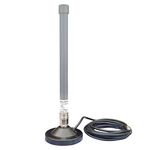 WiFi Antennas Omni Indoor Outdoor Dual Band 2.4GHz 5.8GHz Magnetic Base with RP-SMA 3meters Cable for WiFi Router/PCI-E/WiFi Network Card/USB WiFi Adapter