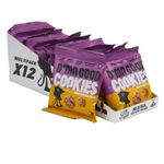 D*mn Good Mini Biscuits - Honeycomb & Chocolate Cookies - Vegan - Plant Based - Gluten Free - Dairy Free - Low Sugar - High Fibre - Natural (12 Pack)