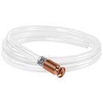Flintronic 2M Siphon Hose, Syphon Self Priming Gas Siphon Pump, Valve Virgin Grade Tubing Safe Fuel Transfer Pump, Shaker Siphon Automatic Pumping Pipe for Gasoline Fuel Water Transfer