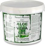Nature's Moisture Aloe Vera Gel Cruelty Free and Vegan - Cooling, Soothing, Refreshing and Moisturising for All Types Skin & Hair 1Kg
