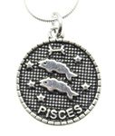 AVBeads Astrological Zodiac Charm Pendant Necklace (Pisces)