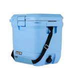 Coleman PRO Heavy-Duty Insulated Hard Cooler with shoulder strap | 24 L capacity | Keeps Ice for 3 Days | Full foam insulation | Large Durable Portable Cool Ice Box for Rugged Outdoor Use & Jobsites