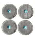 EVKLN 4 Pack Replacement Dry Pads for Samsung Jet Stick Spinning Sweeper Jet 90/75/70/BESPOKE Cordless Vacuum Cleaners_Dark