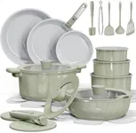 CAROTE 27pcs Ceramic Cookware Set N