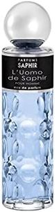 PARFUMS SAPHIR L´Uomo, Eau de Parfum con Vaporizador para Hombre, Claro, 200 Ml