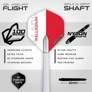 WINMAU Diamond Plus Dartboard Set – Professional Bristle Board