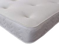 Starlight Beds - 3ft Single Mattress. 9 Inch Deep Sprung Single Mattress with Environmentally Friendly Memory Fibre (3ft x 6ft3, 90cm x 190cm)