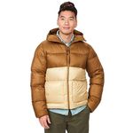 MARMOT Men’s Guides Hoody Jacket | Down-Insulated, Water-Resistant, Lightweight, Hazel/Light Oak, Medium, Hazel/Light Oak, Medium