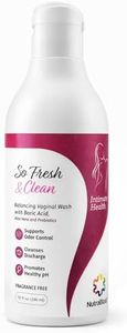 NutraBlast So Fresh & Clean | pH Balance Feminine Wash with Boric Acid | Supports Odor Control | Cleanses Discharge | Promotes Healthy pH (10 fl oz)