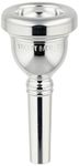 Bach 35012E Small Shank Tenor Trombone Mouthpiece, Silver Plated, 12E Cup Very Shallow