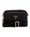 GUESS Women's Little Bay Crossbody Camera, Black, One Size