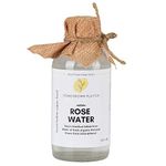 Homegrown Platter EDIBLE Rose Water for Cooking, Kheer, Desserts, Biryani & Lemonades | Steam Distilled Damask Rose Hydrosol (200 ml)