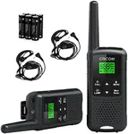 GOCOM G200 Family Radio Service (FRS) Walkie Talkies for Adults, Long Range Two Way Radios Rechargeable 22 CH NOAA VOX Scan Flashlight Frequency Range:462.55-462.725MHz,467.5625-467.7125MHz UHF