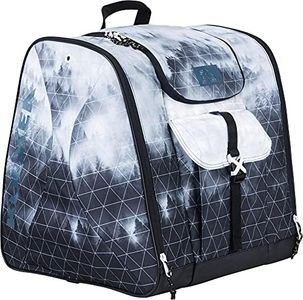 KULKEA Talvi X Ski Boot Bag (White Gradient/Blue)