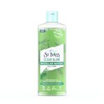 St. Ives Clear Glow Tea Tree Micellar Water with 100% Natural Extracts, 3-In-1 Cleanser, Toner & Makeup Remover for All Skin Types, Gentle Face Cleansing Water, Paraben, Alcohol & Oil-Free, 400ml