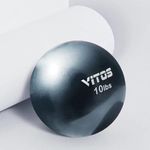 Vitos Fitness Toning Soft Weighted Mini Ball | Medicine Ball for Core Training Yoga Exercise (10)