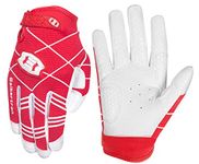 Seibertron B-A-R PRO 2.0 Signature Baseball/Softball Batting Gloves Super Grip Finger Fit for Adult Red L