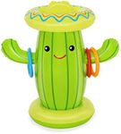 Bestway 52381 Inflatable Sprinkler, Cacti Water Fun with Ring toss, Summer Outdoor Games