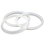 County Line Kitchen Replacement Filter Seal for Cold Brew Coffee Maker with Flip Cap Lid - 3 Pack