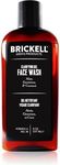 Brickell Men's Clarifying Gel Face Wash for Men, Natural and Organic Rich Foaming Daily Facial Cleanser Formulated With Geranium, Coconut and Aloe, 8 Ounce, Scented