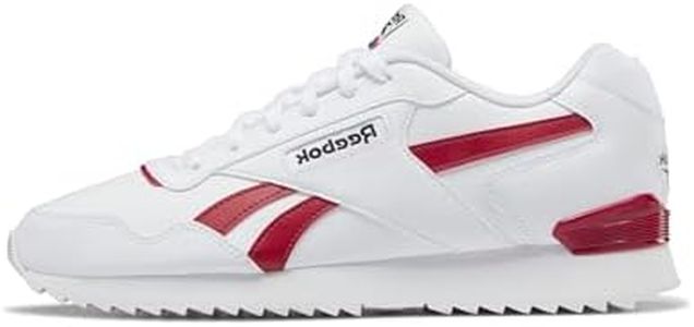 Reebok Unisex Glide Ripple Clip Sneaker, Footwear White Flash Red Core Black, 9 UK