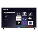 RCA Roku TV 32" Smart TV, RK32HN1 32 Inch HD TV with Apple TV+ BBC Netflix Freeview, DVB-T2/T Dolby Audio HDMI USB, Ideal Television for Small Lounge