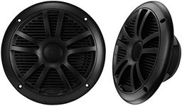 BOSS Audio Systems MR6B 180 Watt Per Pair, 6.5 Inch , Full Range, 2 Way Weatherproof Marine Speakers Sold in Pairs, BLACK