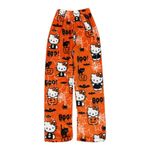 Women's Pyjama Bottoms Cat Fluffy Pyjamas Bottoms Cute Anime Flannel Pyjamas Comfortable Lounge Pants Plus Size Pj Bottoms Lounge Wear