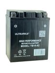 Genuine UltraMax YB14-A2, 12V 14AH 160 CCA Motorbike Motorcycle Battery