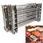 Bitty Big Q 316 Stainless Steel Ultra Compact Potable Lightweight Camp Grill