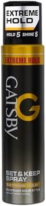 Gatsby Set & Keep Hair Spray - Extreme Hold, 250ml