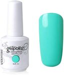 Vishine Nail Salon UV Manicure Polish Soak Off Gel Polish Nail Art Aquamarine(673)