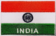 Aranyak Hobby® Flags of India Embroidery Applique Badges Iron on Patches Beautiful Collection