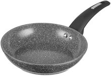 Tower Cerastone T81222 Forged Frying Pan with Non-Stick Coating and Soft Touch Handles, Graphite, 20 cm