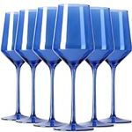 Physkoa Royal Blue Wine Glasses Set
