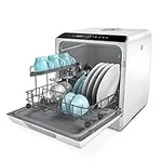 Hermitlux Countertop Dishwasher, 5 