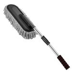 JIALTO Car Dust Cleaner with Extendable Handle | Microfiber Cleaning Brush for Car, Truck, SUV | Lint-Free, Scratch-Free Auto Duster for Interior & Exterior – Washable & Reusable