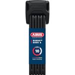 ABUS Bordo 6000K folding lock with SH lock holder - Bike lock with XPlus cylinder for high tamper protection - security level 10 - Length 90 cm