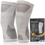 MagnetRX® Magnetic Knee Sleeve – (2-Pack) Effective Compression Knee Brace with Magnets for Knee Comfort & Recovery – Magnetic Knee Brace Support (X-Large)