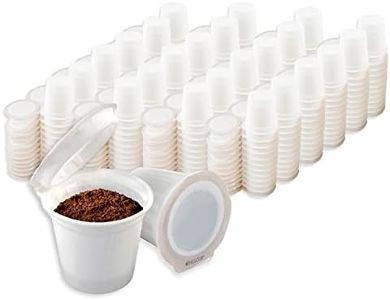 iFillCup, 240 Count White - iFillCup, fill your own Empty Single Serve Pods. Eco friendly 100% recyclable pods for use in all k cup brewers including 1.0 & 2.0 Keurig. Airtight to seal in freshness.