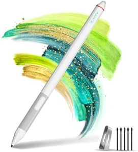 TNRV Kindle Scribe Pen Replacement for Kindle Scribe 11" 2025 and Colorsoft 11",Scribe Pen with 4096 Pressure Sensitivity,Silicone Grip with Anti-Roll Design,Tilt Support,Eraser,Magnetic Attach,5 Tips