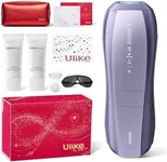 Ulike Laser Hair Removal, Air 10 IPL Hair Removal Device with Ice Cooling, Dual Lights, SHR Mode for Women & Men, Limited Holiday Set with Aloe Vera Gels, Gem Stickers, Christmas Cards & Storage Bag