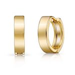 Philip Jones Gold Plated Huggie Earrings