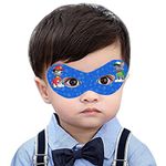 WoW Party Studio Paw Patrol Theme Happy Birthday Party Supplies Eye Mask (Pack Of 10) - Multicolor