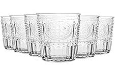 Bormioli Rocco - Romantic - Set of 6 Glasses - 34cl - Clear Glass - 8 x 8 x 12.5cm/3 x 3 x 5 inches