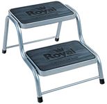 Royal 199200 Deluxe Double Step Non-Slip, Grey