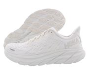 HOKA ONE ONE Women's Clifton 7 Running Shoe, White/White, 6.5