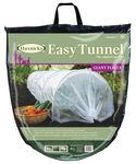 Garden Cover Giant Fleece Tunnel 3M (L) x 45CM (H) x 60CM (W) - Warms Soil & Retains Humidity, Protects Crops from Harsh Weather, Animals & Pests, Perfect for Larger Plants or Covers Double Row